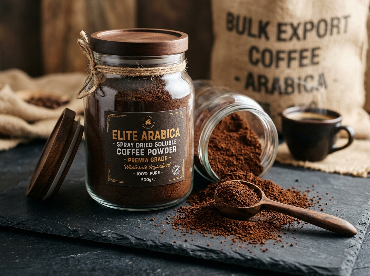 Spray-Dried Coffee Powder